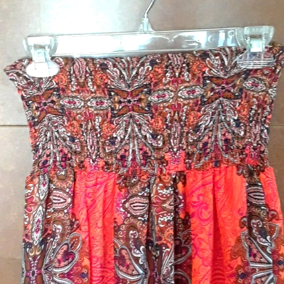 **Chiffon maxi rue21 dress Sz M - Picture 2 of 8